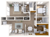 Two Bedroom Two Bath